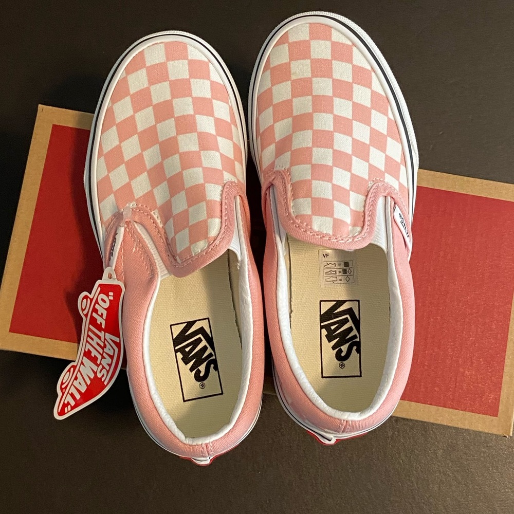 Vans Slip On Kids Checkerboard 13